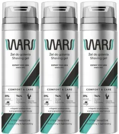 3-x-wars-comfortandcare-ultra-sensitive-zel-do-golenia-200ml-gleboko-nawilza