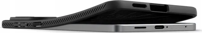 spigen-liquid-air-galaxy-s25-edge-matte-black-funkcje-antyposlizgowa-struktura-ladowanie-indukcyjne-pochlanianie-wstrzasow