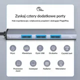 orico-hub-usb-c-usb-a-5gbps-3-usb-a-2-0-alumini-stan-nowy-liczba-portow-4