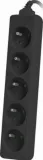 lanberg-5-gniazd-pl-1-5m-czarna-stan-nowy