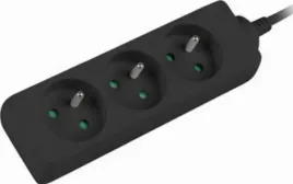 lanberg-3-gniazda-pl-3-0m-czarna