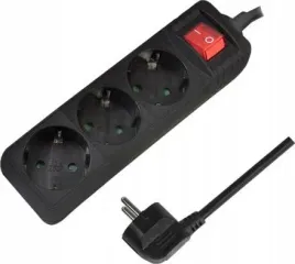 logilink-3-gniazda-1-4m-czarna