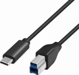 logilink-usb-c-do-usb-b-2m-czarny