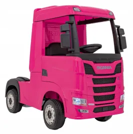 pojazd-ciezaroka-scania-r-serie-na-akumulator-rozowy