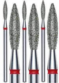 3x-staleks-frez-diamentowy-plomyk-czerwony-expert-srednica-23mm-wytrzymaly