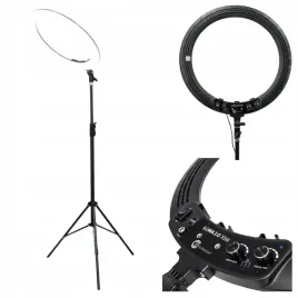 lampa-kosmetyczna-led-przedluzania-rzes-makijazu-bezcieniowa-podlogowa-ring