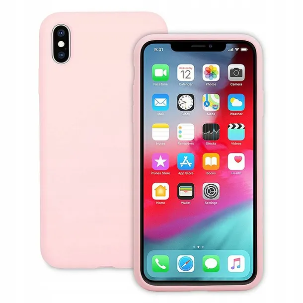 etui-mat-soft-case-do-iphone-x-iphone-xs-szklo-kolor-rozowy