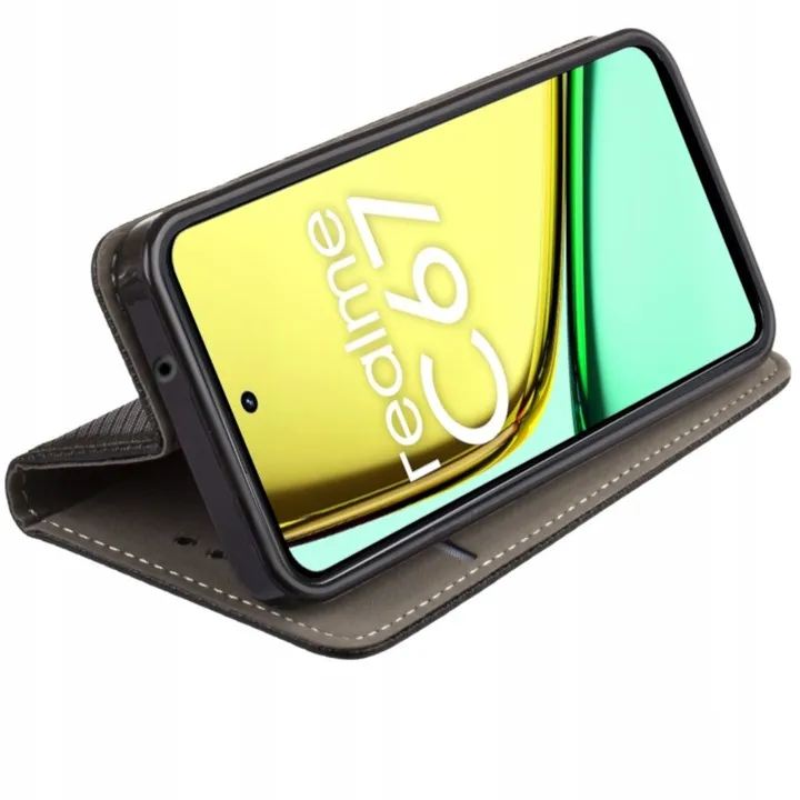etui-magnet-flip-case-do-realme-c67-szklo