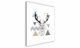 obraz-na-szkle-kwadratowy-60x60cm-026-geometryczny-jelonek