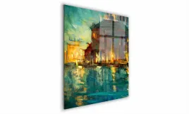 obraz-na-szkle-kwadratowy-60x60cm-109-wieczor-w-miescie