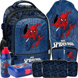 plecak-spider-man-szkolny-do-1-klasy-dla-chlopaka-do-podstawowki-zestaw-5w1
