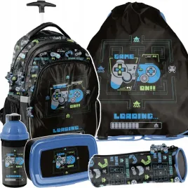 plecak-na-kolkach-szkolny-gamepad-gamer-gaming-do-1-klasy-gry-komplet-5w1