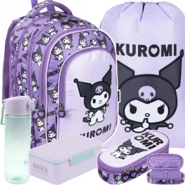 kuromi-violet-plecak-komplet-5-ele-majewski-dla-dziewczyny-4-komorowy