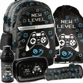 plecak-gamepad-szkolny-gamer-do-podstawowki-zestaw-5el-gaming-dla-chlopakow