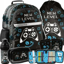plecak-gamepad-szkolny-gamer-do-podstawowki-zestaw-5w1-gaming-dla-chlopakow