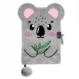 koala-pluszowy-pamietnik-dla-dziewczyny-wlochacz-na-kluczyk-z-misiem-paso