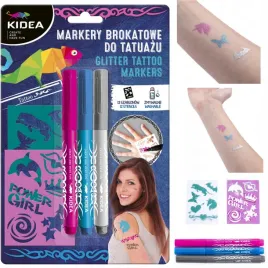 markery-do-tatuazu-brokatowe-z-szablonami-kidea-mtska