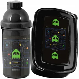 pac-man-zestaw-bidon-sniadaniowka-gra-gamer-gaming-na-drugie-sniadanie-gry