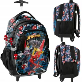 spiderman-plecak-na-kolkach-do-szkoly-podstawowej-marvel-z-raczka-chlopiecy