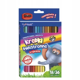 kredki-dwustronne-bambino-18-36-kolrow-trojkatne