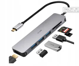 adapter-usb-c-hub-stacja-dokujaca-6-w-1-wyjscie-4k-hdmi-3-porty-usb-3-0