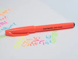 pisak-pedzelkowy-brush-sign-pen-ses15c-pentel-fluorescent-red