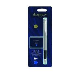 zestaw-waterman-pioro-wieczne-allure-stal-ct-6-nabojow-niebieskich