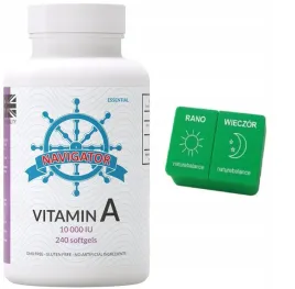 navigator-witamina-a-10000-iu-240-kapsulek-zdrowa-skora-gratis