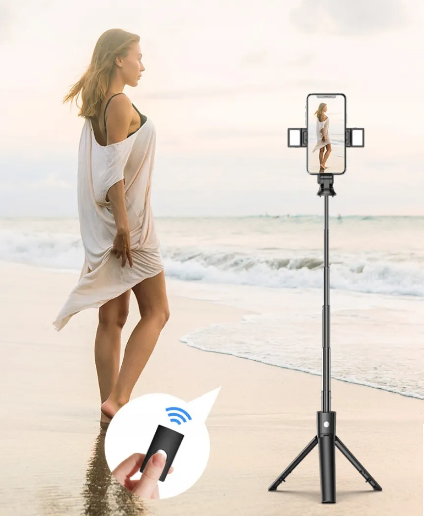 kijek-do-selfie-tripod-statyw-pilot-bluetooth-led