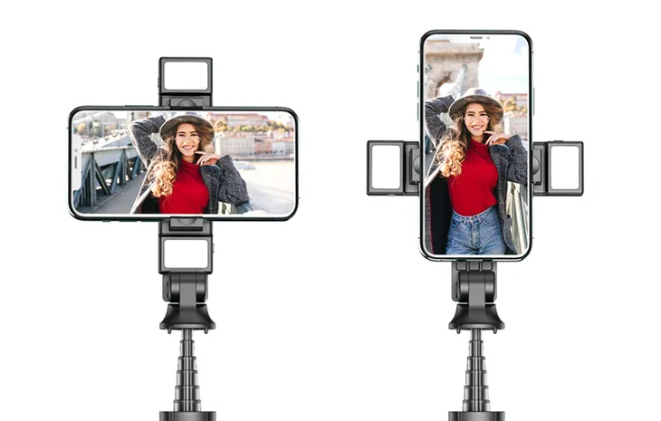 kijek-do-selfie-tripod-statyw-pilot-bluetooth-led-rodzaj-selfie-stick-kolor-czarny