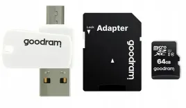 karta-pamieci-64gb-kl-10-adapter-otg-usb-2-0-czytnik-kart