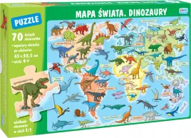 puzzle-70-mapa-swiata-dinozaury
