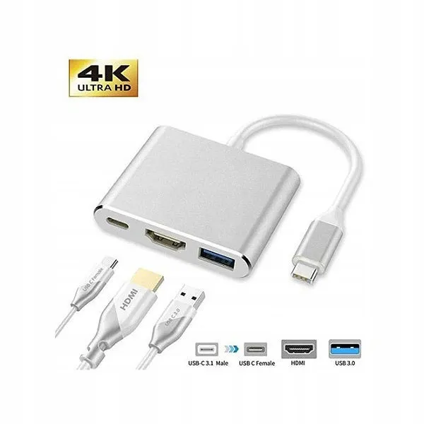 adapter-typ-c-rozdzielacz-hdmi-typ-c-usb-dex-stan-nowy-marka-inna