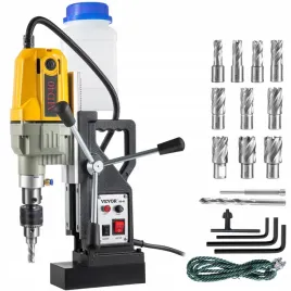 wiertarka-magnetyczna-1100w-otwornica-40mm-z-zestawem-12-frezow