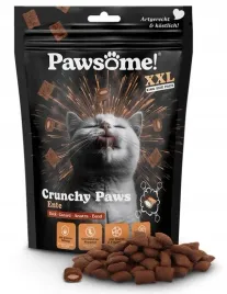 chrupiace-bezzbozowe-przysmaki-dla-kota-pawsome-crunchy-paws-kaczka-150g