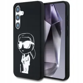 karl-lagerfeld-silicone-graffiti-etui-samsung-galaxy-s25-czarny