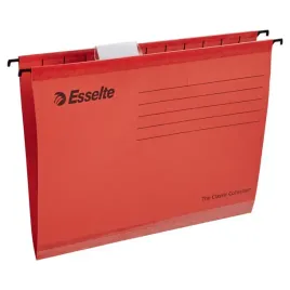 teczka-zawieszana-a4-papierowa-czerwona-25-sztuk-esselte