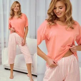 taro-pizama-damska-z-krotkim-rekawem-i-spodenkami-w-paski-eloise-3323-m