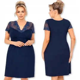 donna-koszula-nocna-z-wiskozy-livia-plus-granatowy-5xl