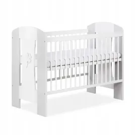 klups-lozeczko-nati-koniczynka-biel-popiel-120x60