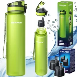 3x-wklad-do-wody-butelka-filtrujaca-bidon-aquaphor-city-1l-zielona-duza