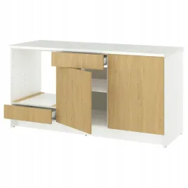 ikea-knoxhult-szafka-stojaca-drzwi-szuflada-imit-debu-180-cm