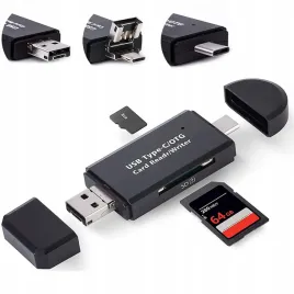 czytnik-kart-5w1-sd-microsd-usb-typ-c-microusb-tf