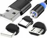 kabel-15m-magnet-usb-3w1-micro-typ-c-iphone-usb-c