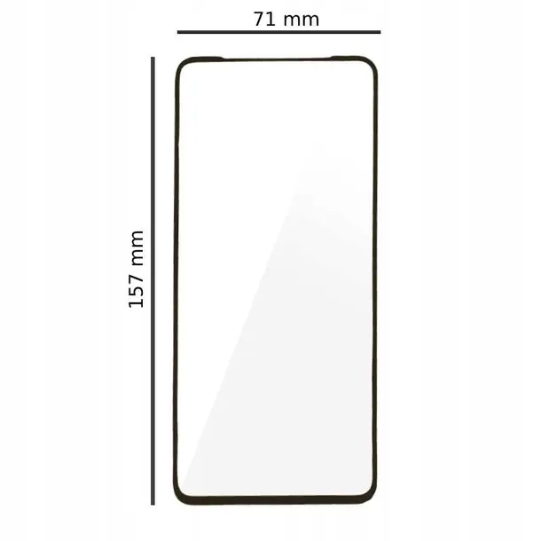 spacecase-glass-5d-redmi-note-9-waga-z-opakowaniem-0-2-kg