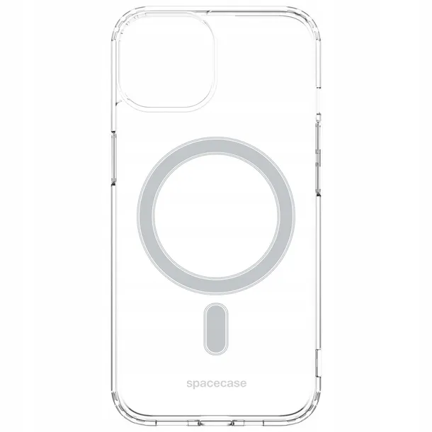 spacecase-clear-mag-iphone-14-plus-funkcje-antyposlizgowa-struktura-ladowanie-indukcyjne-magsafe-pochlanianie-wstrzasow