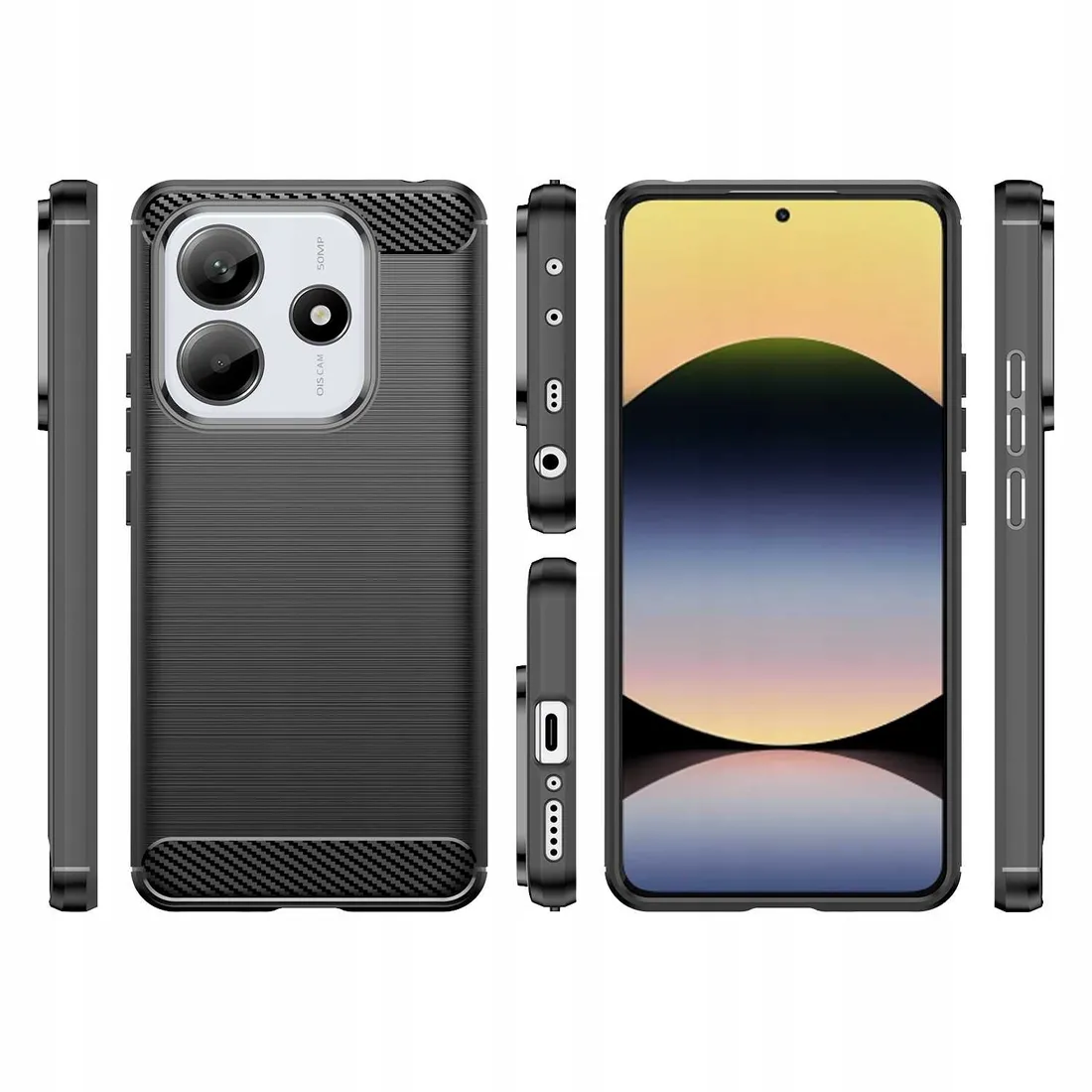 spacecase-carbon-redmi-note-14-5g-poco-m7-pro-5g-black