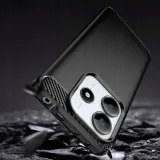 spacecase-carbon-redmi-note-14-5g-poco-m7-pro-5g-black-funkcje-ladowanie-indukcyjne-pochlanianie-wstrzasow