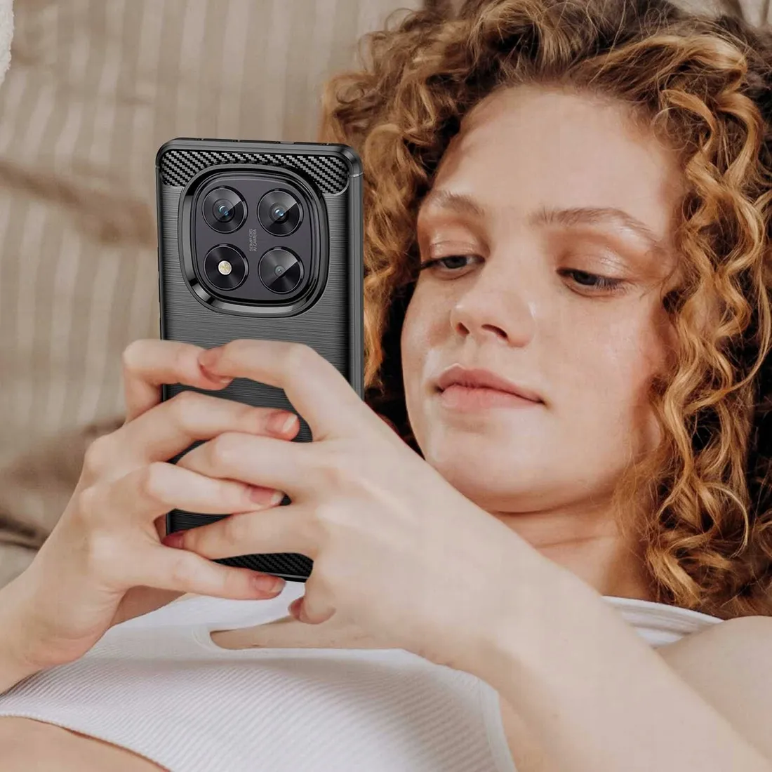 spacecase-carbon-redmi-note-14-pro-5g-black