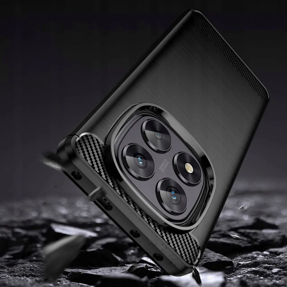 spacecase-carbon-redmi-note-14-pro-5g-black